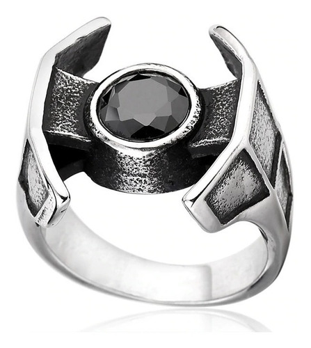 Anillo Star Wars Spacecraft Darth Acero Inoxidable Hombre