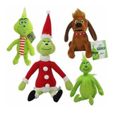 . 4 Piezas Grinch Muñeco Peluche Juguete For Niños Regalo