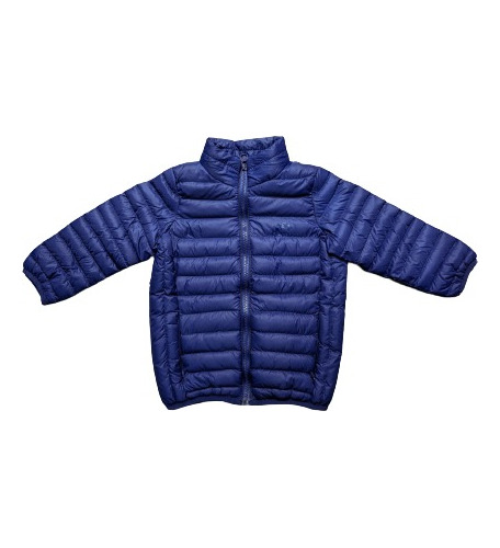 Campera Abrigo Niño Rusty Azul Comma 3 Nylon Impermeable