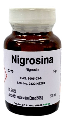 Nigrosina 5 G Fagalab Colorante 