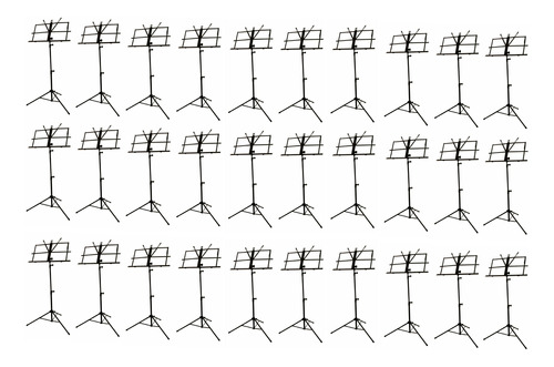 30x Estantes Partitura Suporte Pedestal Dobravel Reforçada