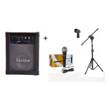 Kit P/ Canto Cubo Multiuso Max 100 15w Sheldon + Acessórios