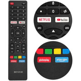 Controle Remoto Para Tv Multilaser Tl020 Smart Tl024 42 E 43