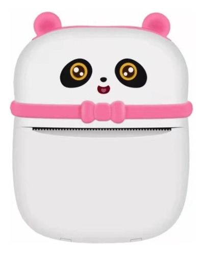 Mini Panda - Impresora Térmica Portátil Bluetooth, Color Ros