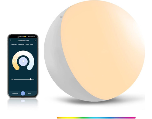 Lámpara Led Mesa Inteligente Wifi Alexa Google Táctil Nuevo