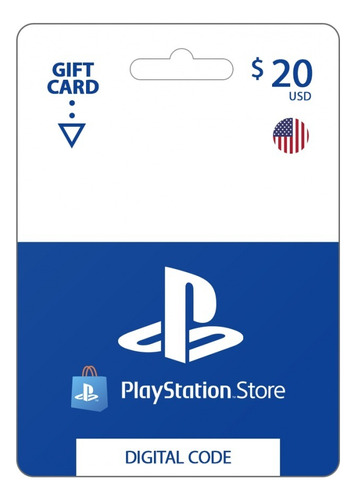 Tarjeta Psn Card Playstation $20 Usa Prepago Ps5 Ps4 Prepago