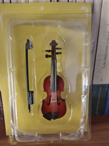 Violín - Instrumentos Musicales Miniatura - Colección Salvat