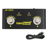 Cube Turner Sem Fio Page Pedal Embutido Looper Usb Recarrega