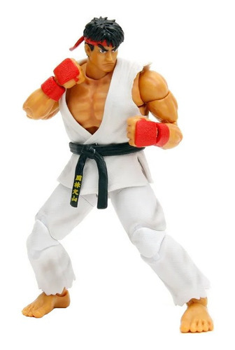 Boneco Ryu Jada Toys Street Fighter Ultra Hadouken
