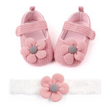 Zapatos Bebe Niña Antiderrapante Suave Hermosos Cómodos3-11m