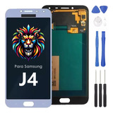 Pantalla Touch Tft Para Samsung J4 J400 Azul +regalo
