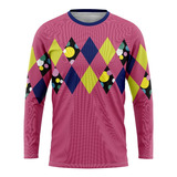 Playera Sublimada De Manga Larga Jorge Campos