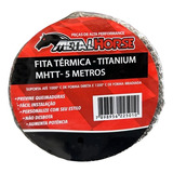 Fita Térmica Titanium 5m Termotape Metal Horse Escapamento