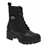 Bota Mujer Harley Davidson Victoria Negro 112-288