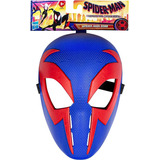 Máscara Spd Spider-man Verse Spider-man, Hasbro F5788, Color Azul/rojo