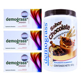 3 Cajas De Demograss Premier Y 1 Malteada De Chocolate