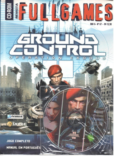 Ground Control Pc Original Mídia Física Fullgames 67