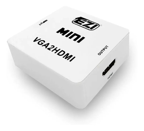 Convertidor / Adaptador Vga A Hdmi + Audio - Pc Y Portátiles