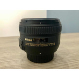 Lente Nikon Af-s Nikkor 50mm F / 1.4g