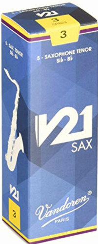 Vandoren Sr823 Cañas Para Saxofón Tenor V21 (fuerza 3, 5