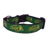 Collar Ncaa Dakota Del Norte Perro Bisonte Estado, Pequeño.