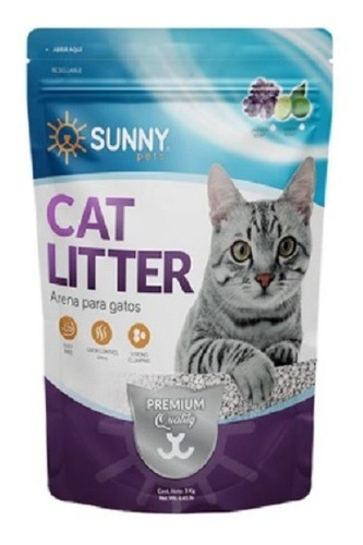 Arena Sanitaria Para Gato Sunny