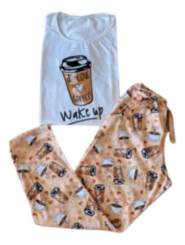 Pijamas Cafe Marron Cod 102