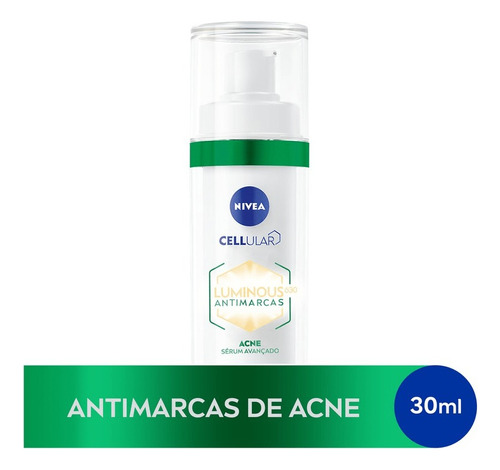 Sérum Facial Nivea Cellular Luminous 630 Antimarcas Acne30ml