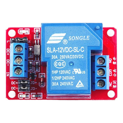 Tecneu Modulo Relevador Relay 1 Canal 30a Con Optoacoplador | MercadoLibre