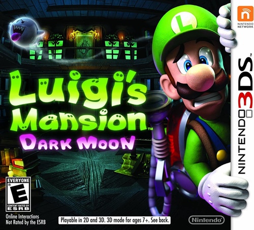 Luigis Mansion Dark Moon 3ds Midia Fisica
