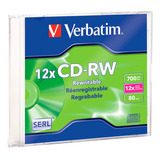 Disco Virgen Cd-rw Verbatim De 12x