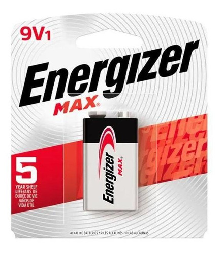 Pila Energizer Alcalina 9v X 6 Und