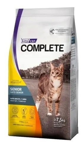 Vital Can Complete Gato Senior X 7.5 Kg.