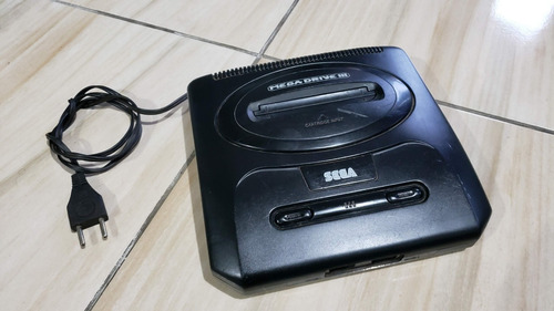 Mega Drive Preto Só O Console Dando Tela Preta Defeito!!!! F4