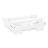 Spaceaid Dispensador De Platos De Papel De 10 Pulgadas, Sopo