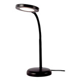 Lampara Led 10w Velador Escritorio Luz Calida Brazo Flexible