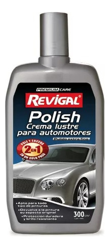 Polish 2 En 1 ,brillo Y Ptoteccion, Moto,auto,revigal 300ml