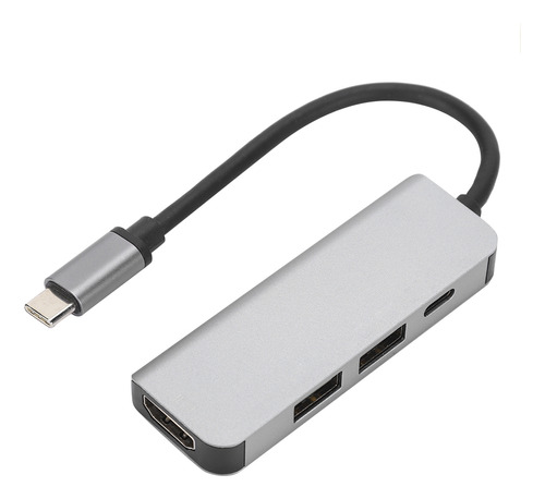 Tarjeta Multipuerto Multifunción Usb Tipo C 4 En 1 Para Hdtv