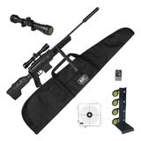 Espingarda/chumbinho5.5 Blackops Sniper+alvo Metal Ar15sport