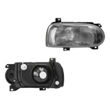 Faro Derecho Cromado Vw Golf A3 1994