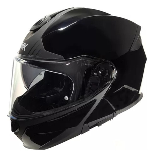 Casco Rebatible Smk Gullwing Negro Brillo