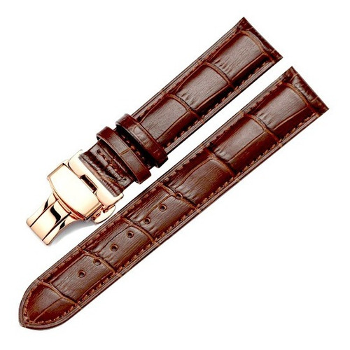 Extensible Piel Correa Automatica Vintage Reloj 18-20-22mm 