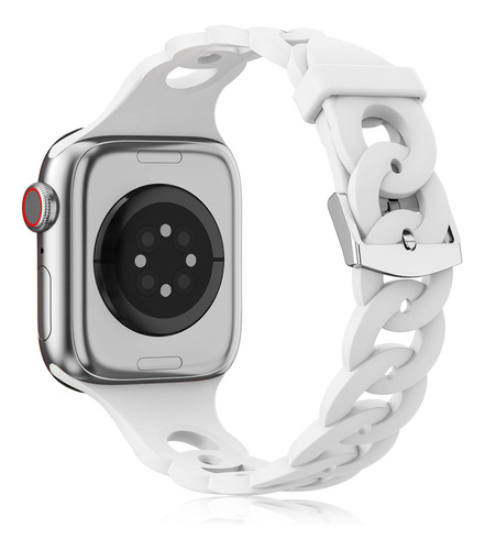 Correia De Silicone Para Apple Watch