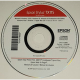 Cd - Drivers Imp. Epson Stylus Tx115 - Rosario