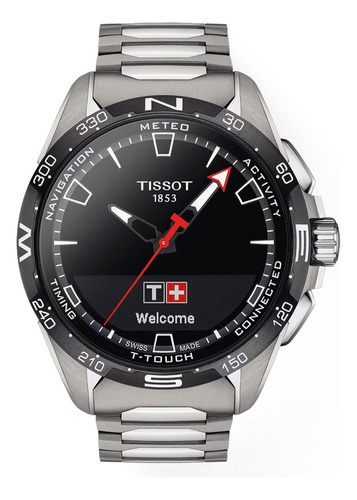 Reloj Digital Tissot T-touch Connect Solar Acero