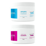 Combo Lakma: Creme Emoliente 250g + Máscara Calmante 250g