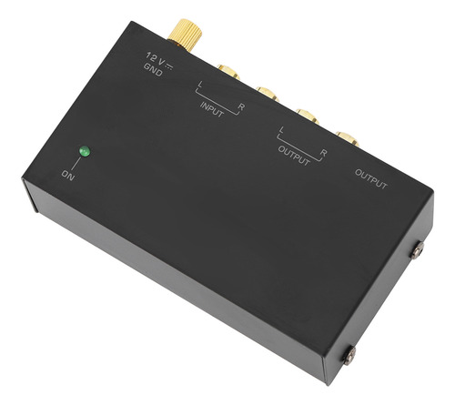 Preamplificador De Sonido Phono Ac Metal 100240v