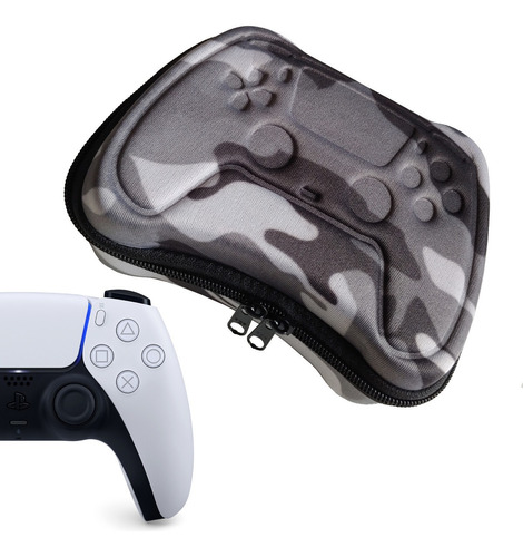 Hard Case Eva Para Controle Ps5 Dualsense Estojo Protetor