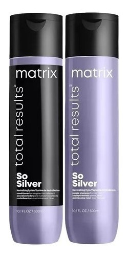 Matizador Violeta So Silver Shampoo + Acondicionador
