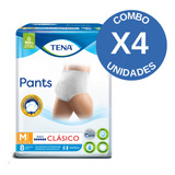 Pañales Tena Pants Clasico Medium Combo X 4 Paquetes